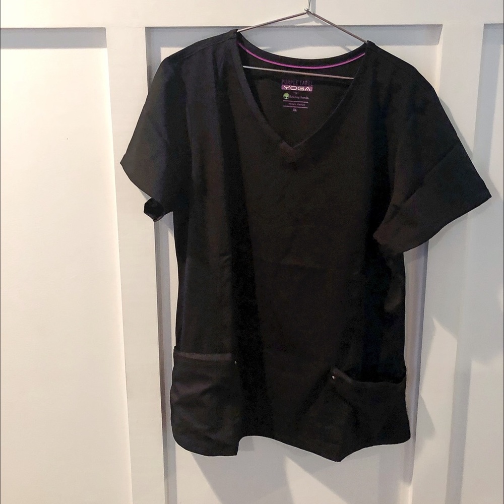 Healing Hands Scrub Purple Label Yoga Juliet Top